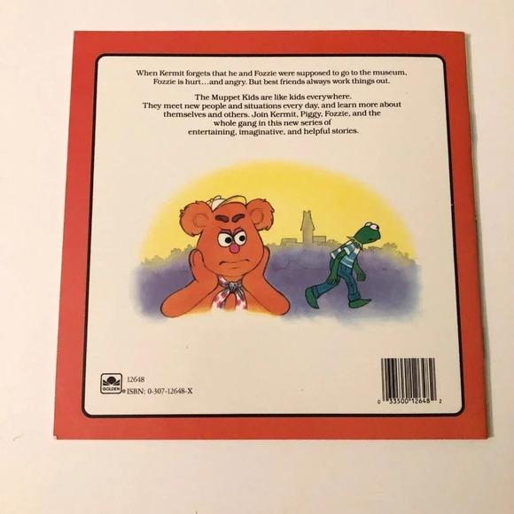 Vtg Lot of 2 Muppet Kids Moms Having a Baby and Im Mad At You Golden Books - Picture 3 of 16